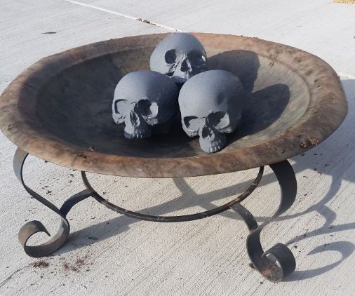 Concrete / Refractory Cement Skulls
