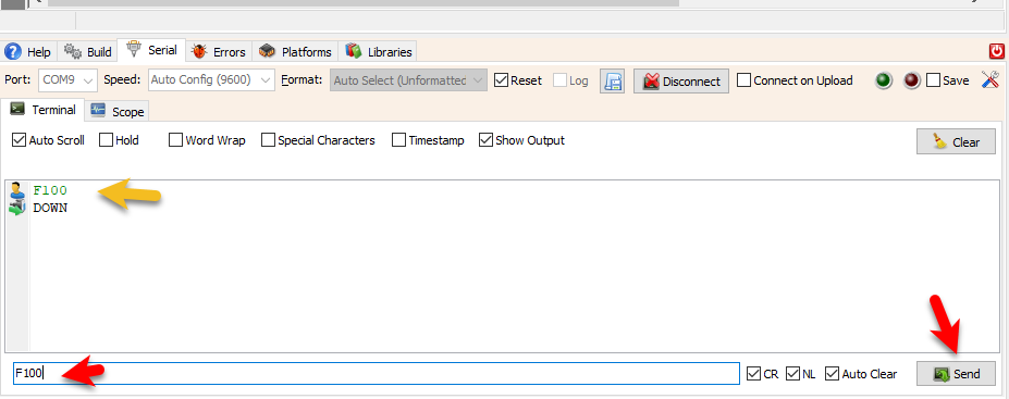Sending Commands to the Module Using Serial Monitor photo 4