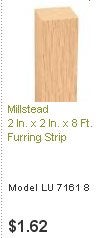 Materials and Supplies Required  and Some Cost Info
