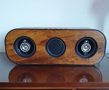 Homemade Wooden Bluetooth Speaker