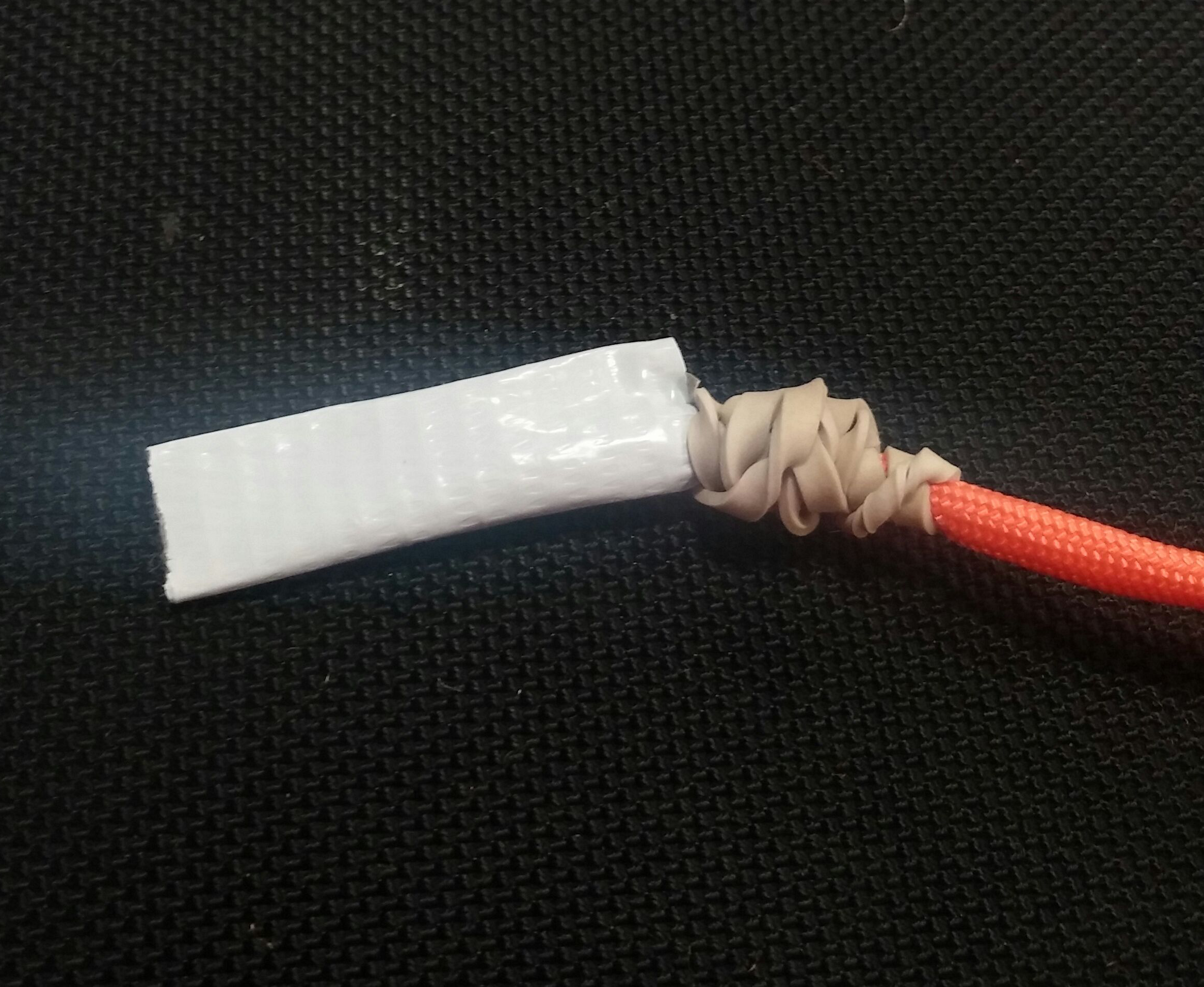Makeshift Seal of Frayed End of Paracord 3 Steps Instructables