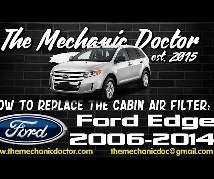 How to Replace the Cabin Air Filter : Ford Edge 2006 - 2014 