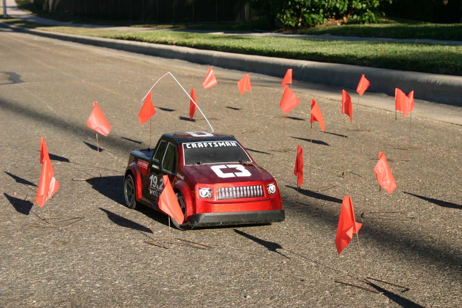 Obstacle Course Flags