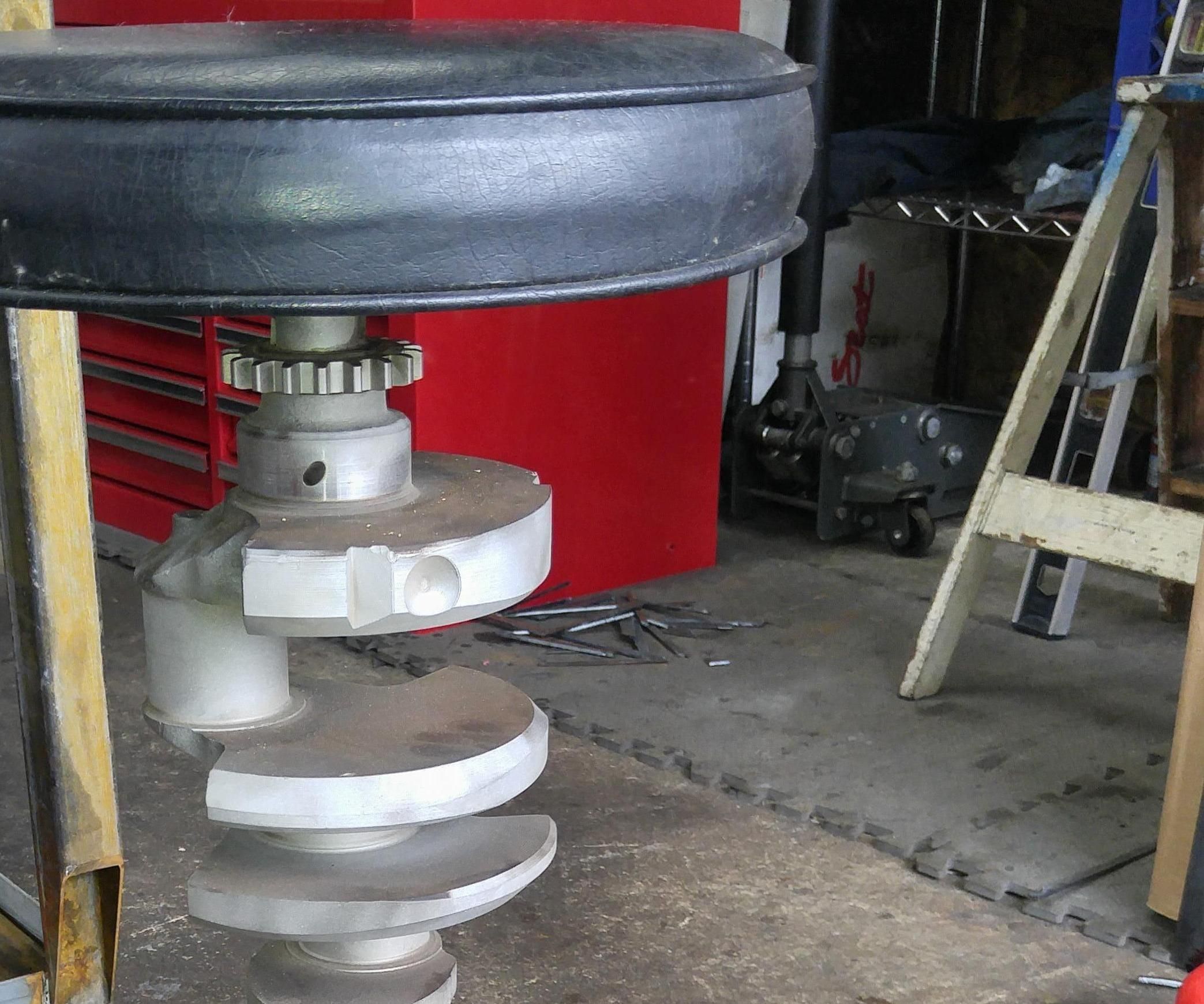 Crankshaft Shop Stool Instructables