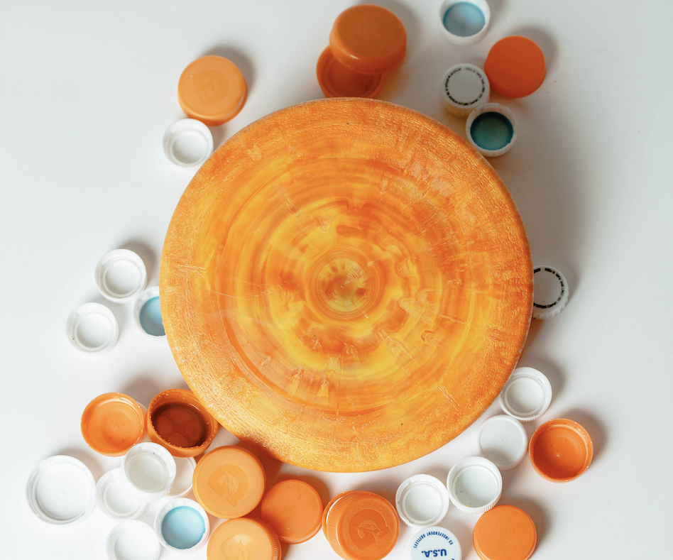 World's First Recycled Disc Golf Disc