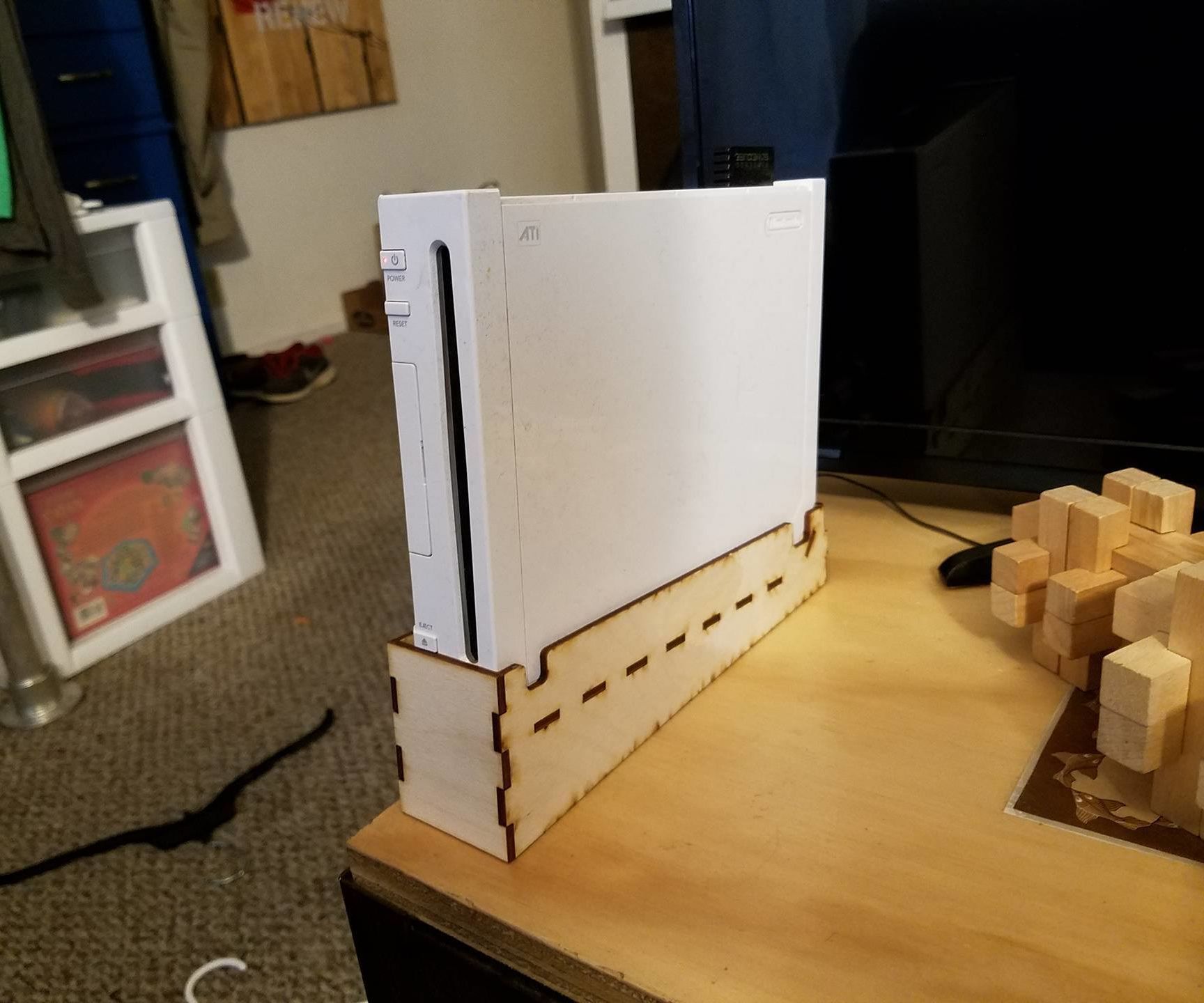 Laser Cut Wii Base