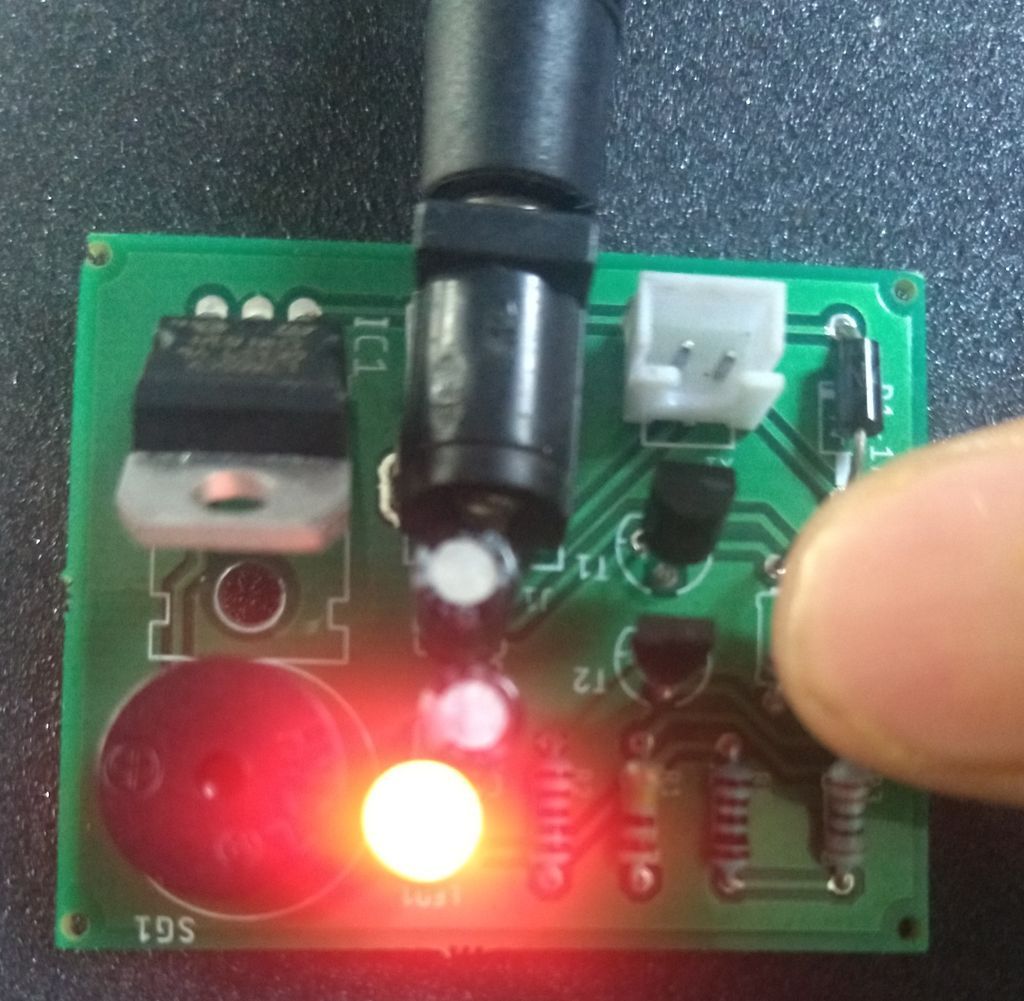 Electronic Eye Controlled Security System Part 2 3 Steps