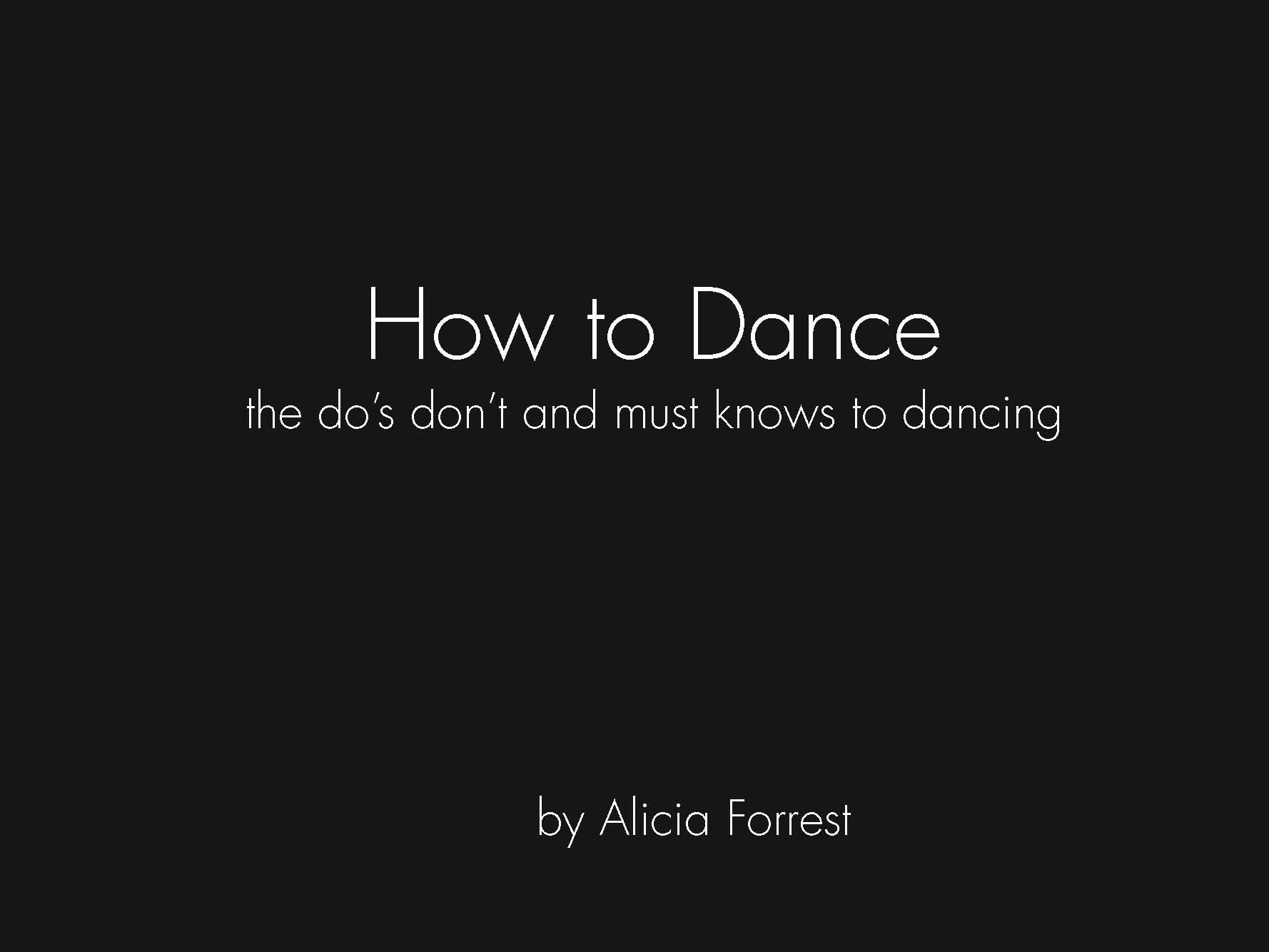 How to Dance