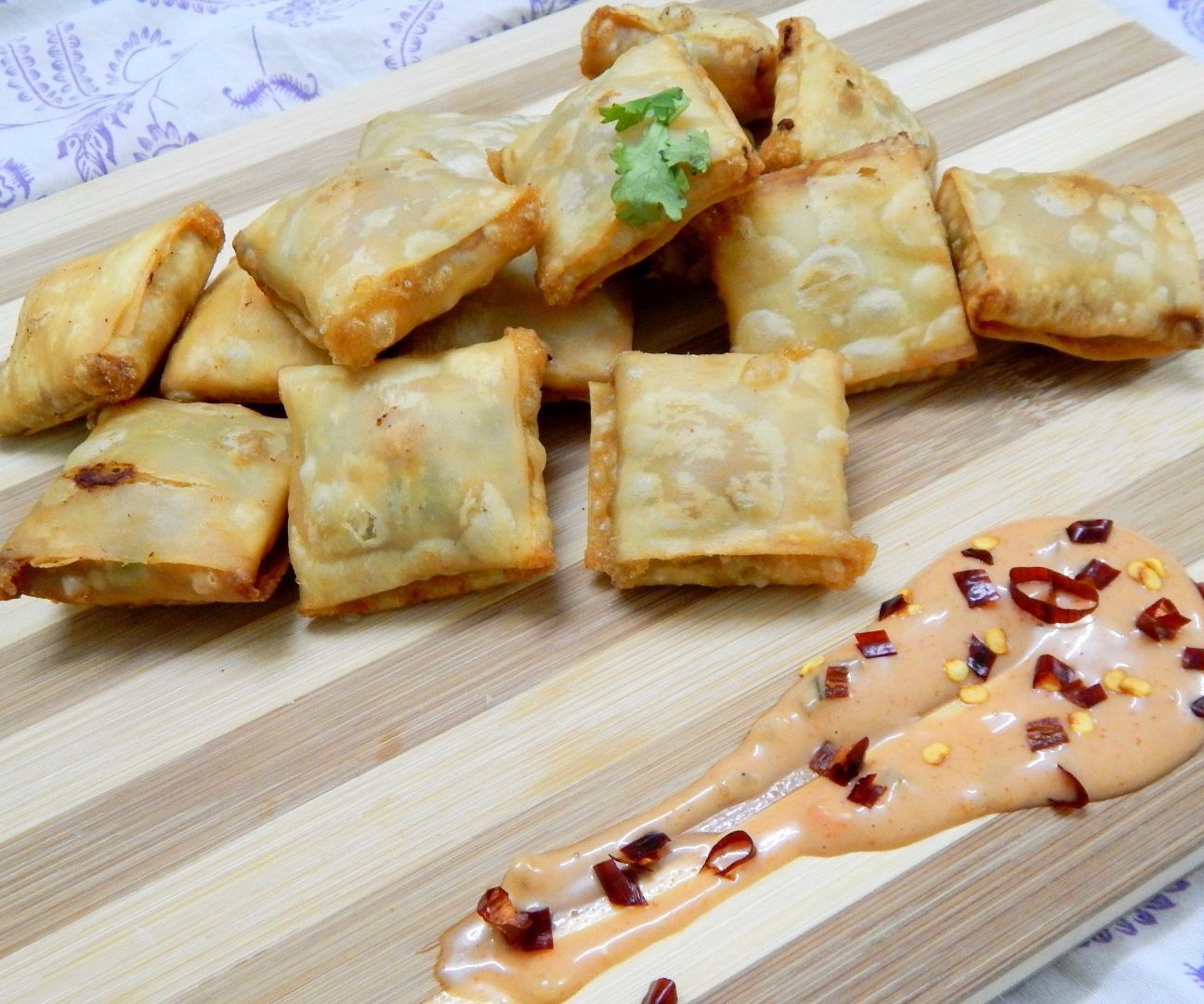 Quick N Easy Cheesy Veg Parcels