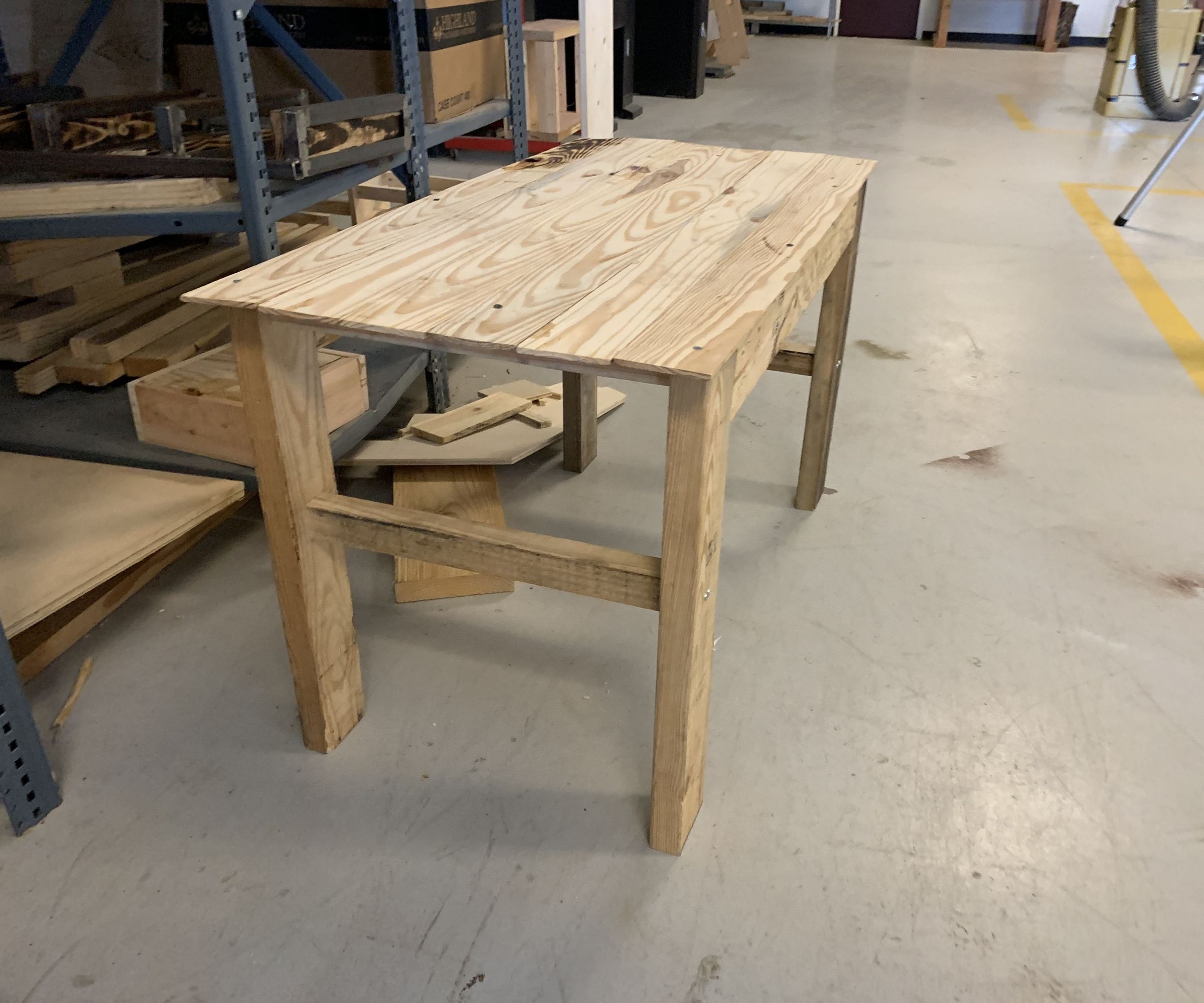 Small Wooden Bench