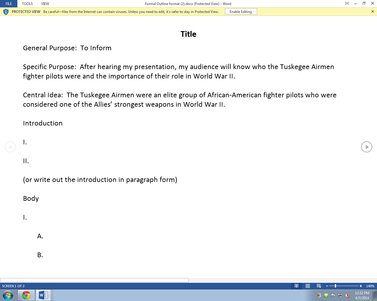 How to Construct an Informational PowerPoint for a Presentation : 11 ...