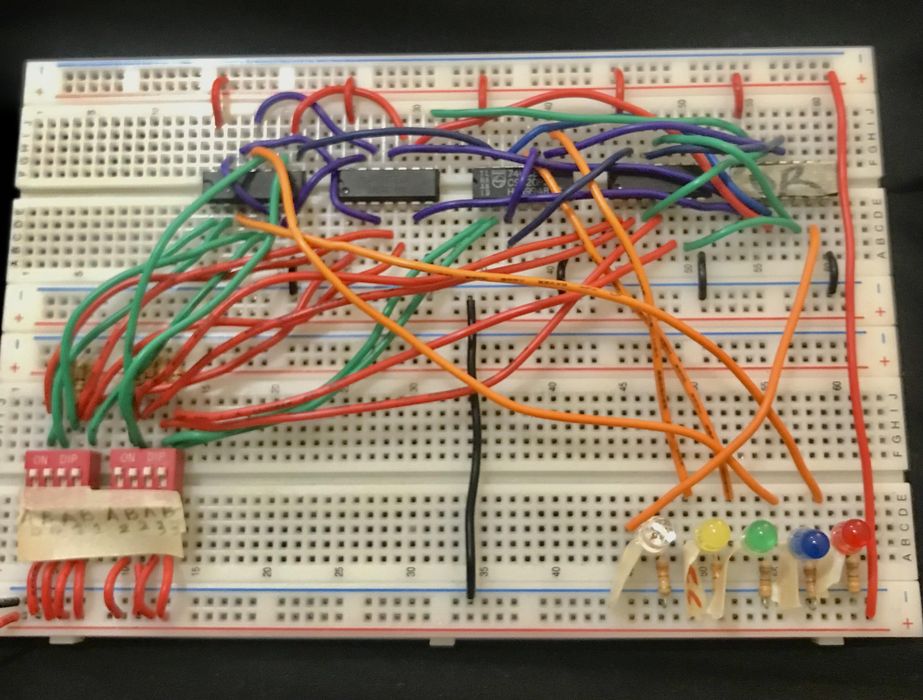 4-Bit Binary Adder : 9 Steps - Instructables