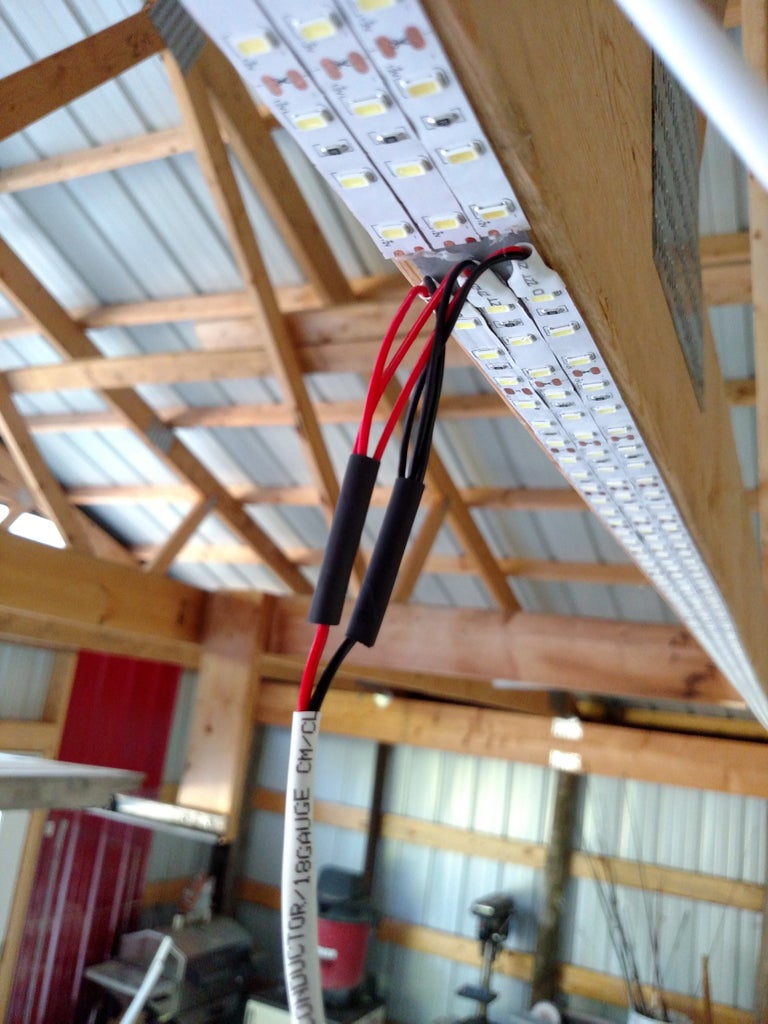 Inexpensive Garage Lights From LED Strips : 6 Steps (with Pictures