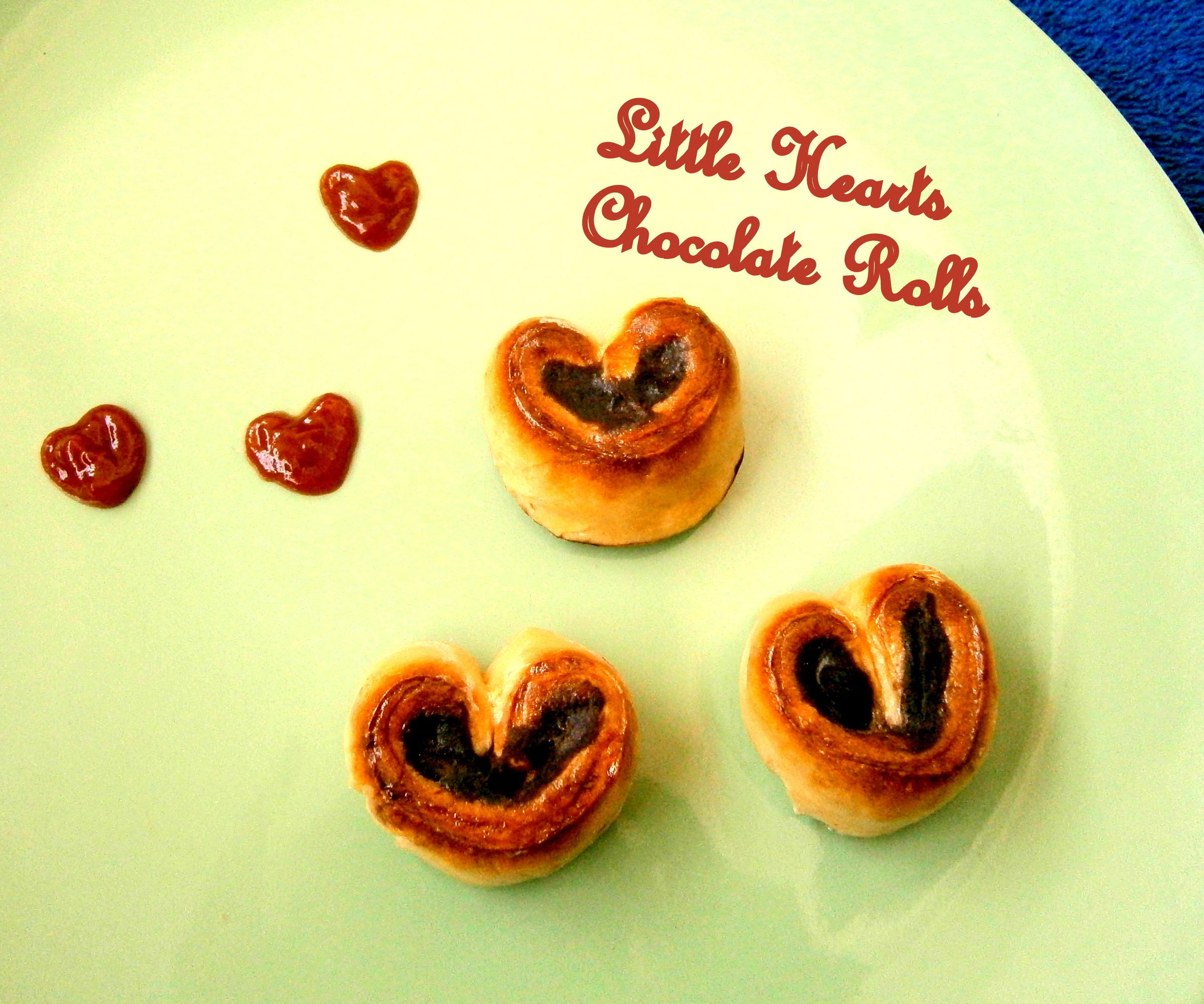Little Hearts Chocolate Rolls