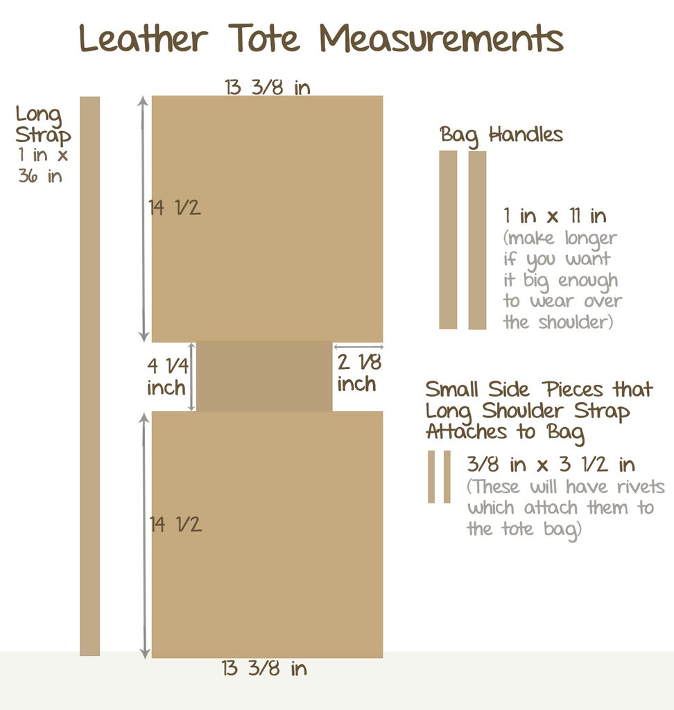 Leather Tote - DIY : 7 Steps (with Pictures) - Instructables leather-tote-diy-7-steps-with-pictures-instructables