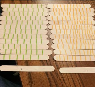 Acquire Popsicle Sticks. 