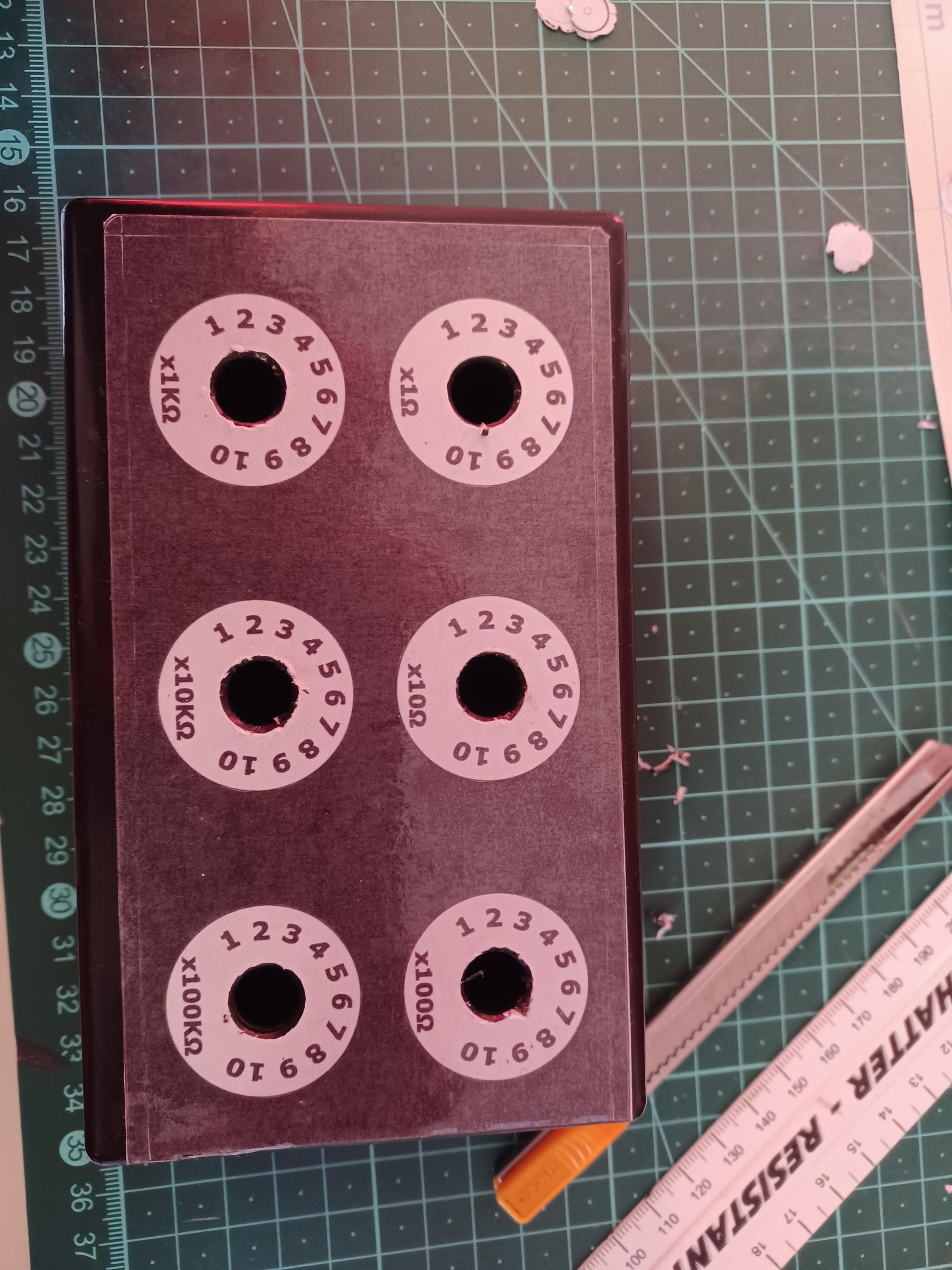 Resistance Box (Decade Box) (for Fault Finding) 9 Steps (with Pictures) Instructables