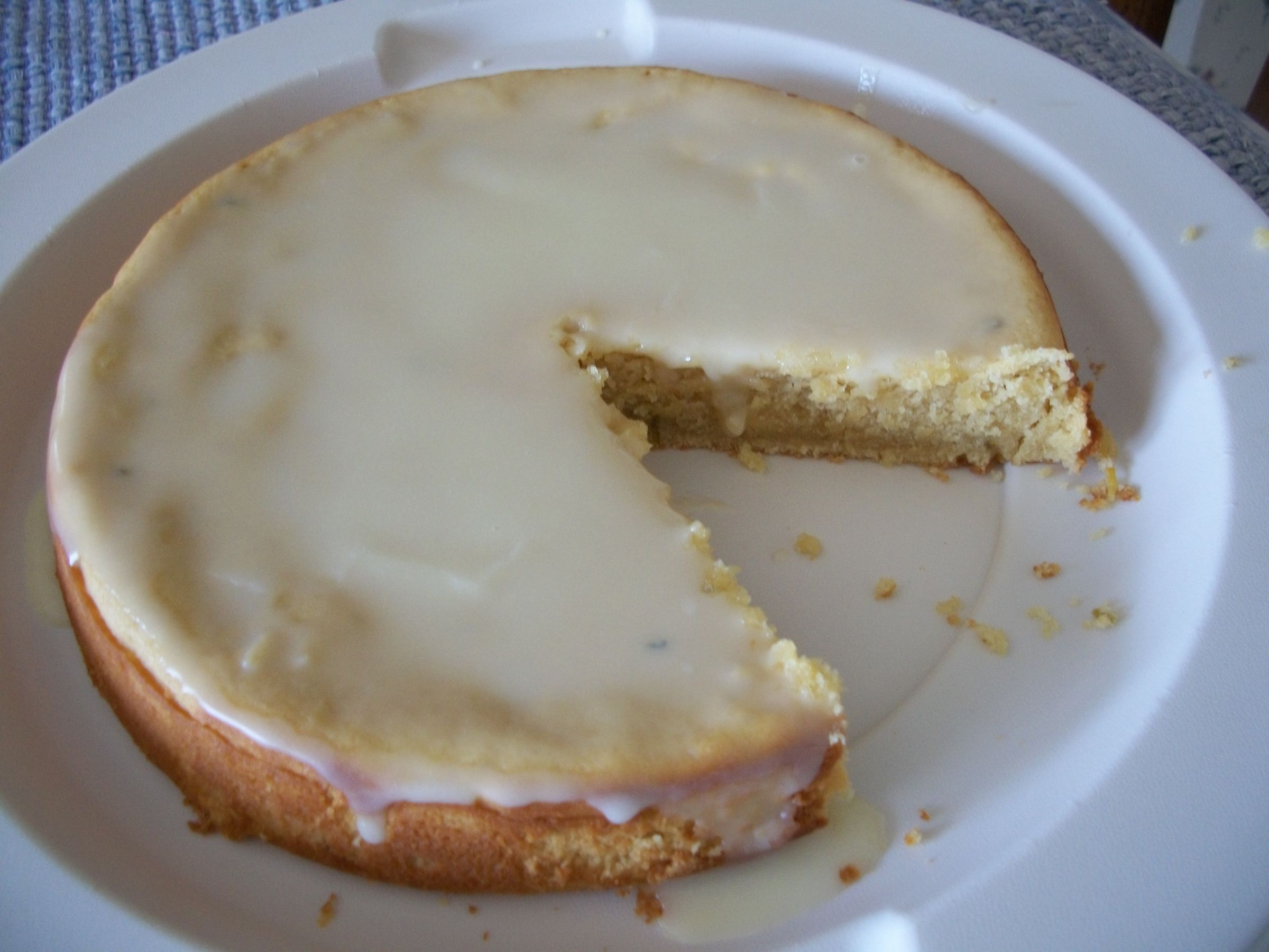 Lemon & Lime Cream Cheese Snack Cake