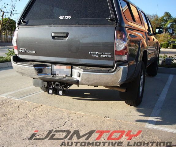 How to Install Tow Hitch Mounted Dual 20W CREE LED Pod Light