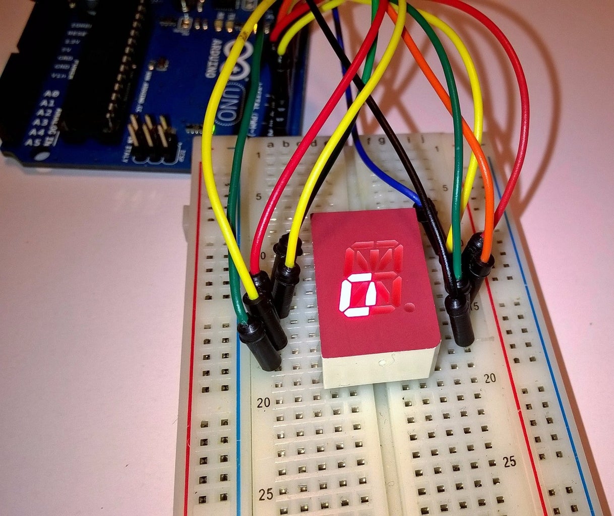 Bits4Bots - Message on an Alphanumeric Display Using Arduino : 3 Steps ...