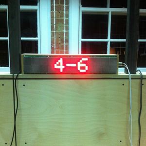 Ping Pong Scoreboard