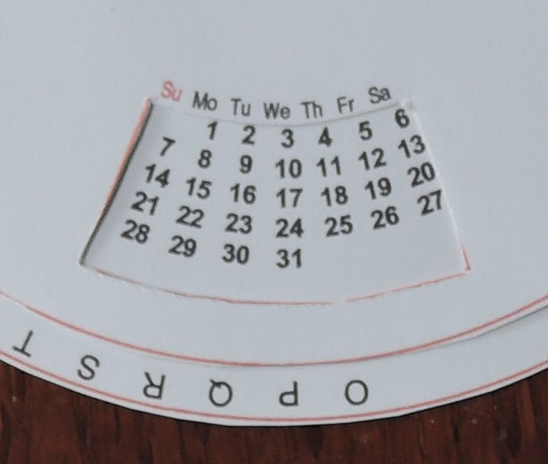 Perpetual Calendar (200 Years) : 5 Steps (with Pictures) - Instructables