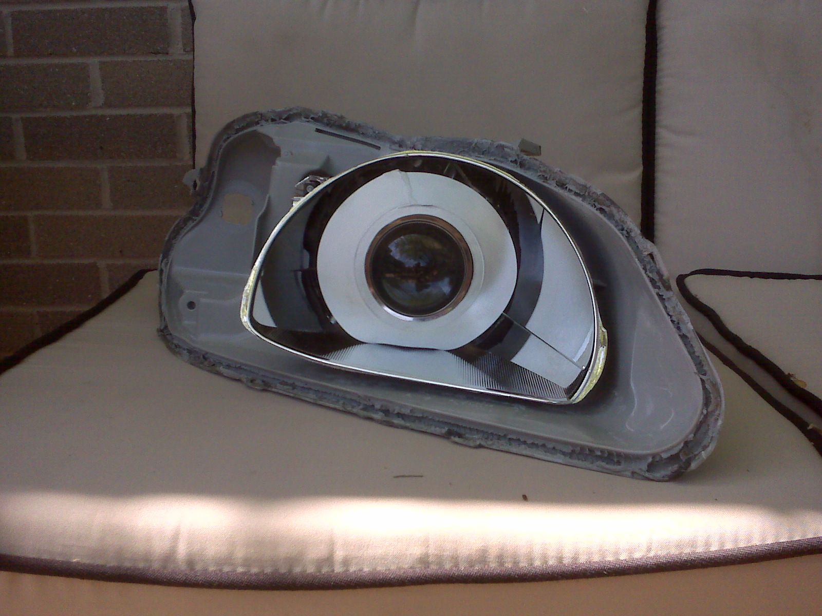 Stainless Steel Shroud for HID Headlight