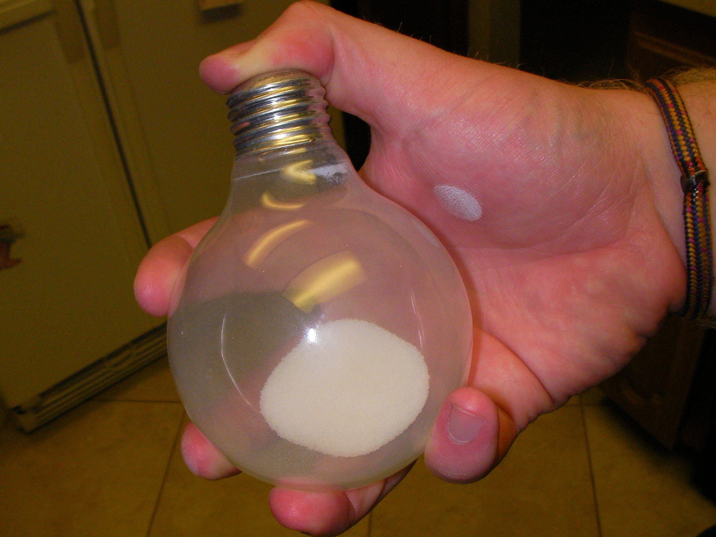 Glow in the Dark Light Bulb Night Light (Glo-Bulb) : 5 Steps ...