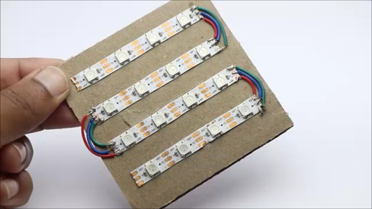 Arranging ARGB LED Strips