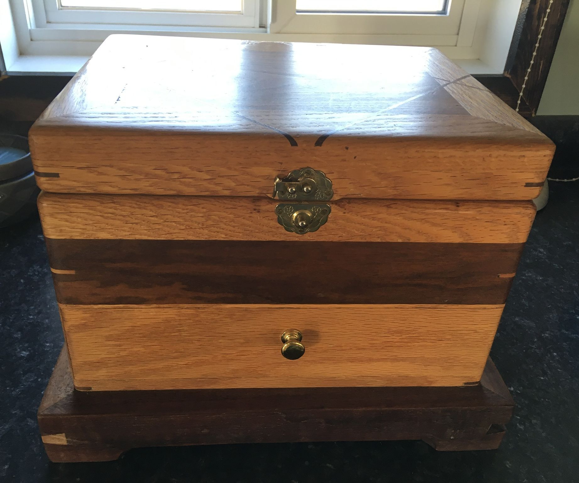 Hidden Secret Hiding Places Jewelry Box  