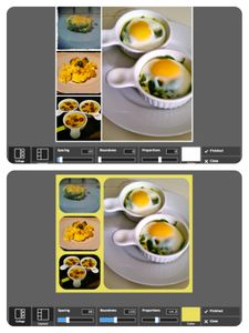 Spacing, Roundness, Proportions, and Color