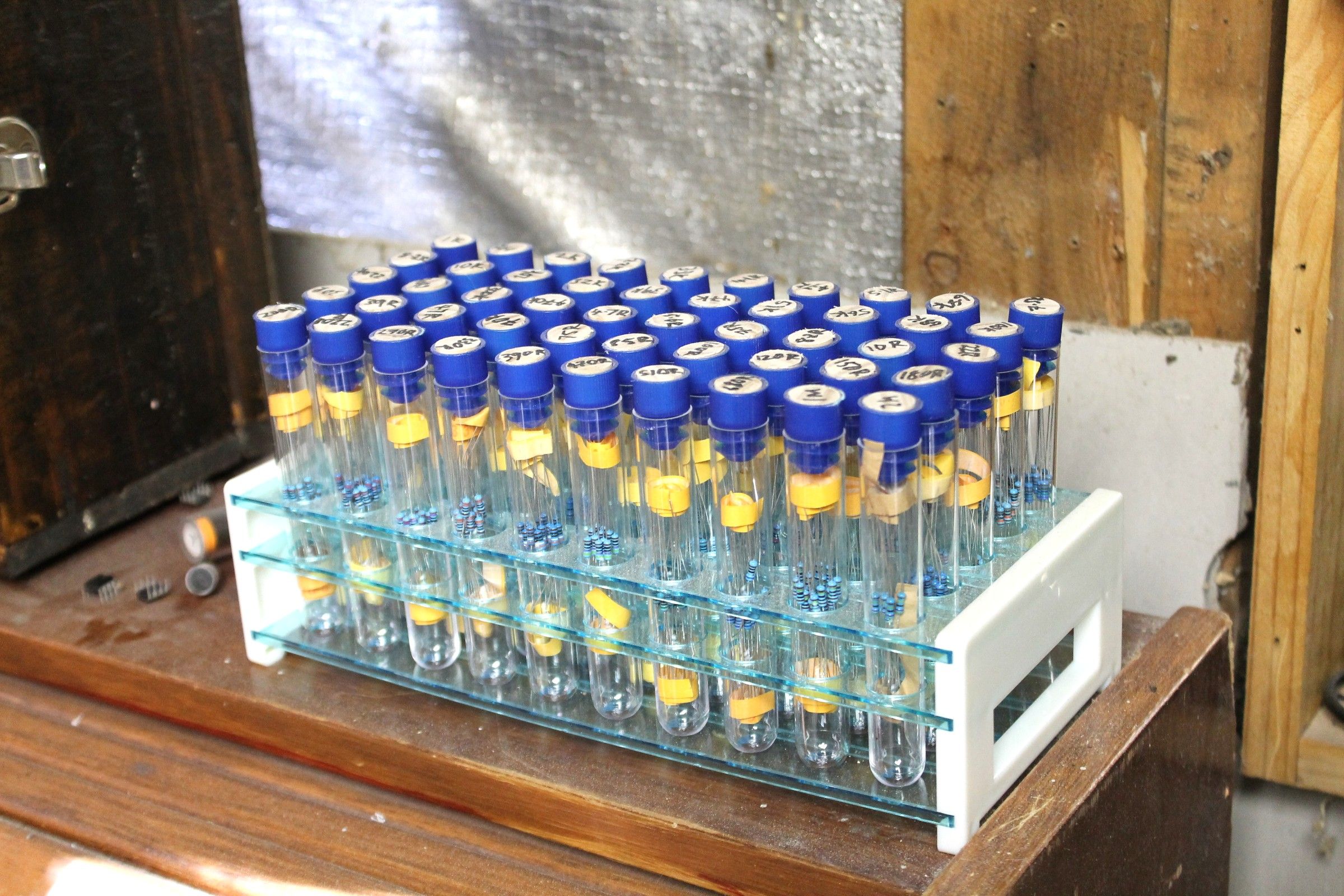 Resistor Organizer and Storage 4 Steps (with Pictures) Instructables