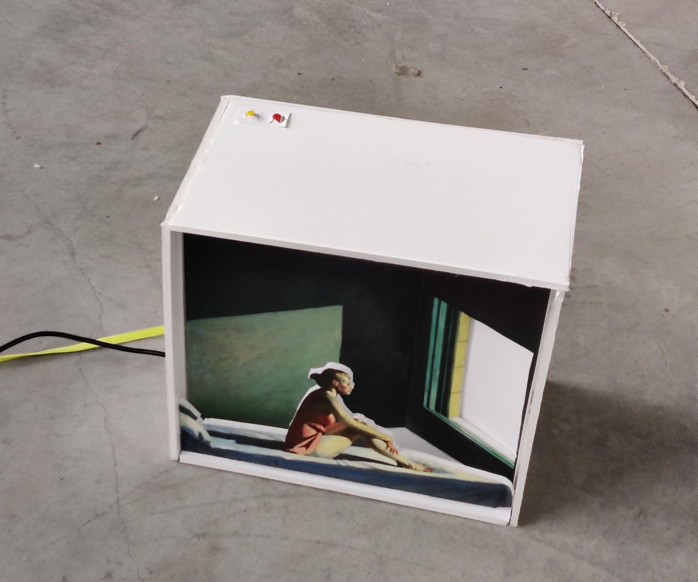 Animated Edward Hopper Painting