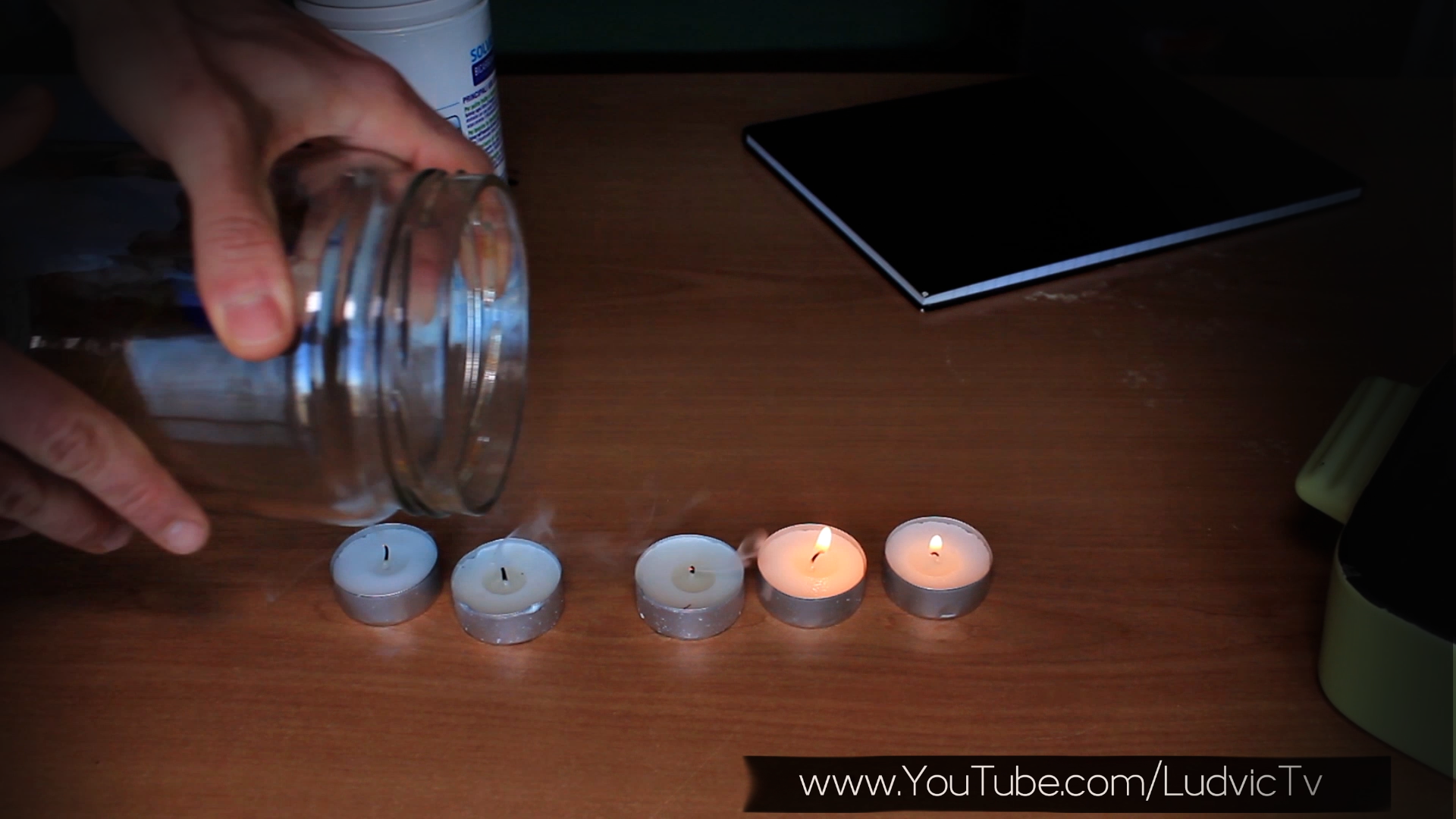 Carbon Dioxide VS Candle Experiment 1/14 Quarantine Instructables