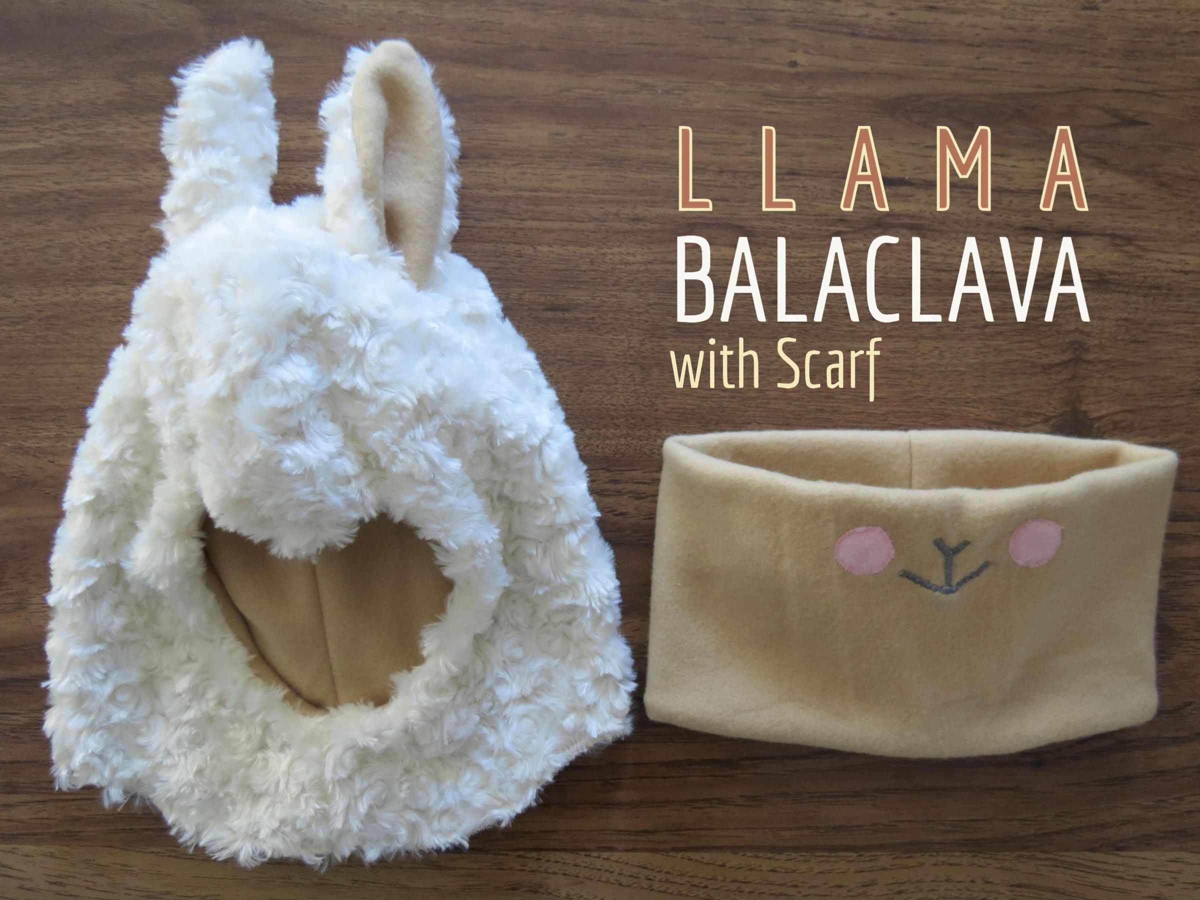 Warm Llama Balaclava With Scarf 12 Steps (with Pictures) Instructables
