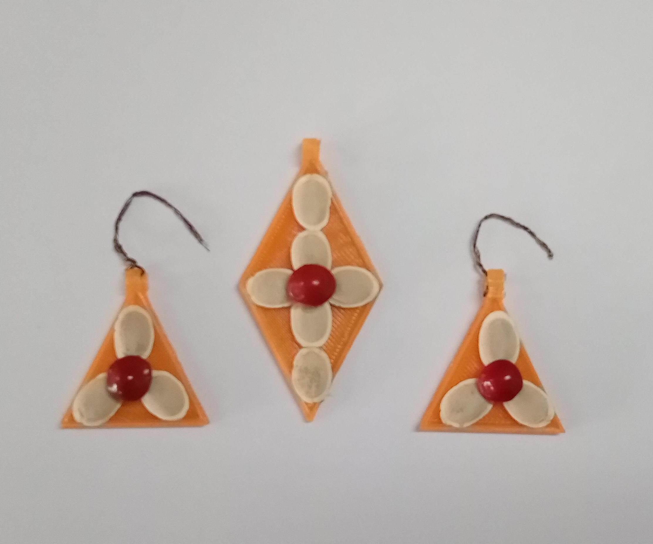 Seed's Jewelry on 3D Printed Base