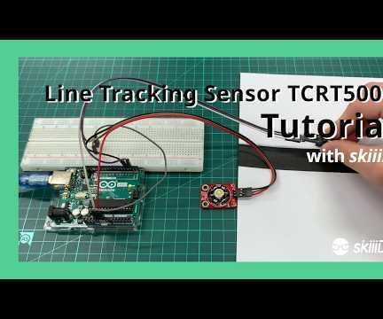 How to Use LineTrackingSensor TCRT5000 With SkiiiD