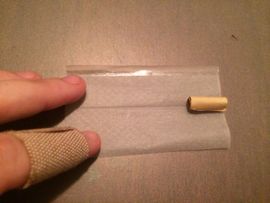 how to roll your own filter cigarettes Rolling a Cigarette : 8 Steps How to Roll a Filter