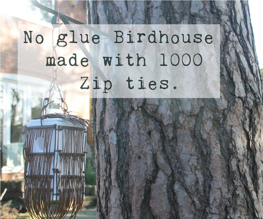 Laser Cut Zip Tie Bird House (No Glue!)