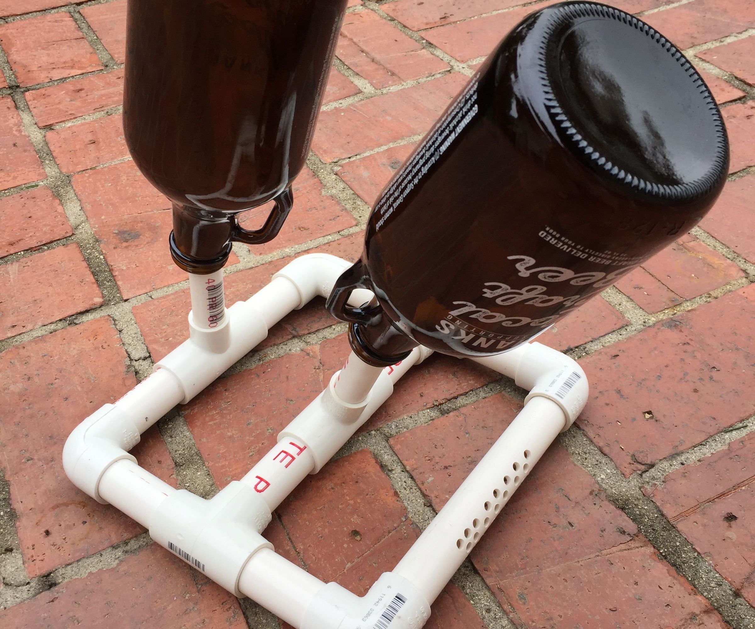 Foldable Growler Drying Rack