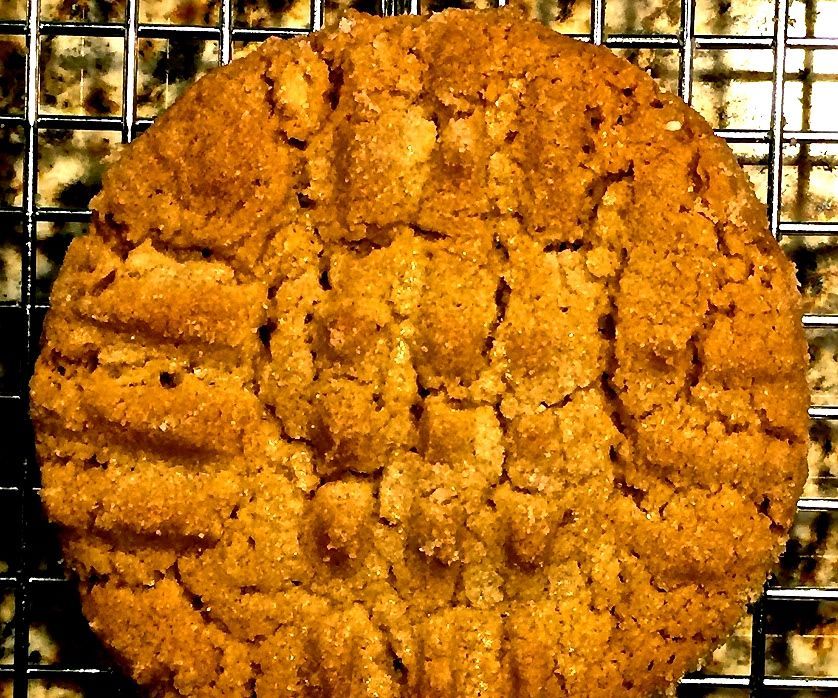 Old Fashion Crispy Peanut Butter Cookies