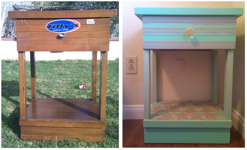 Before & After: Bed Stand Project