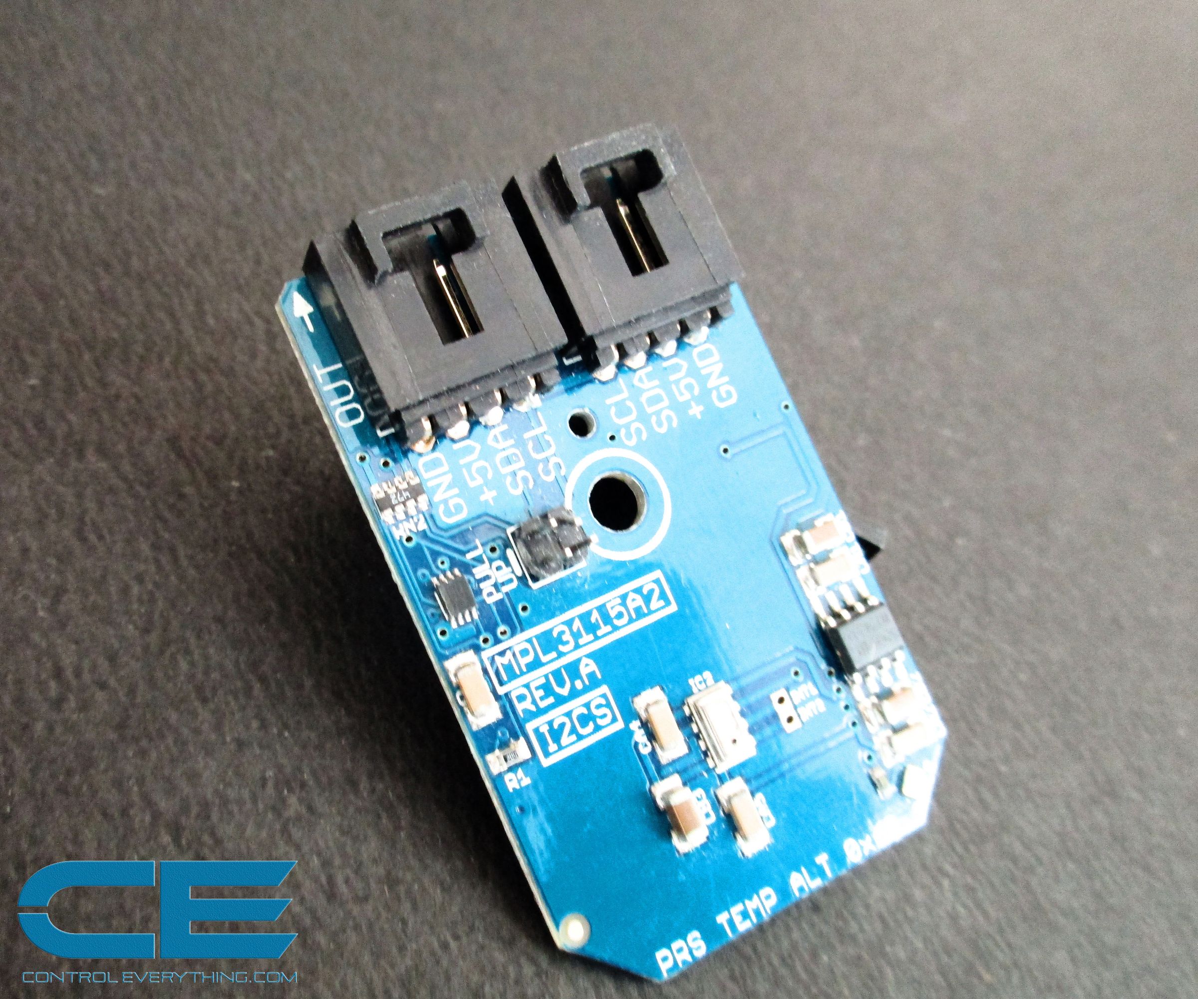 Altitude, Pressure and Temperature Using Raspberry Pi With MPL3115A2