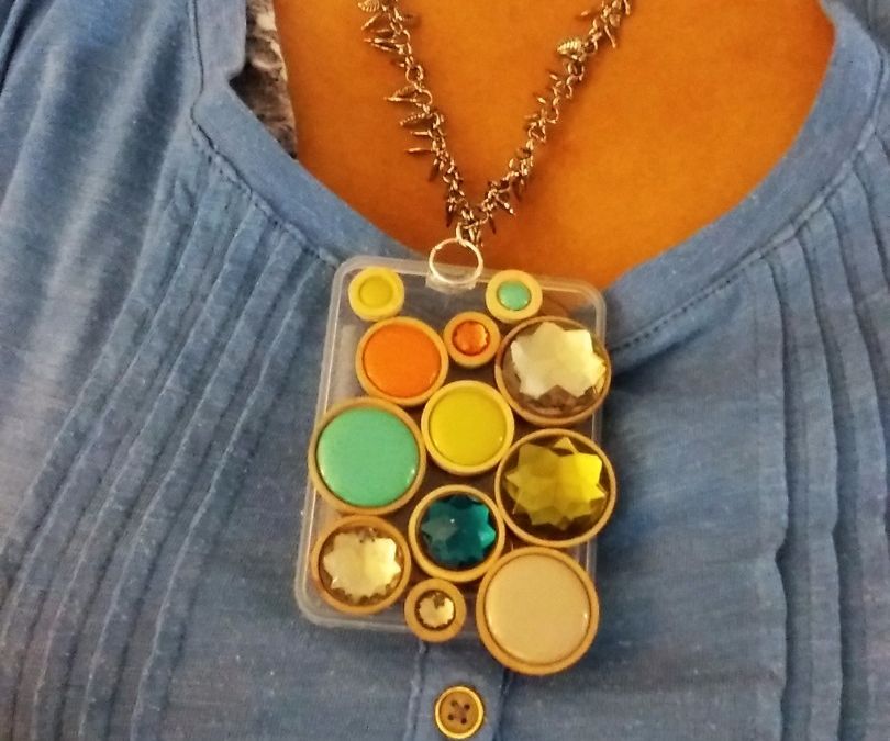 Recycled Lid Necklace