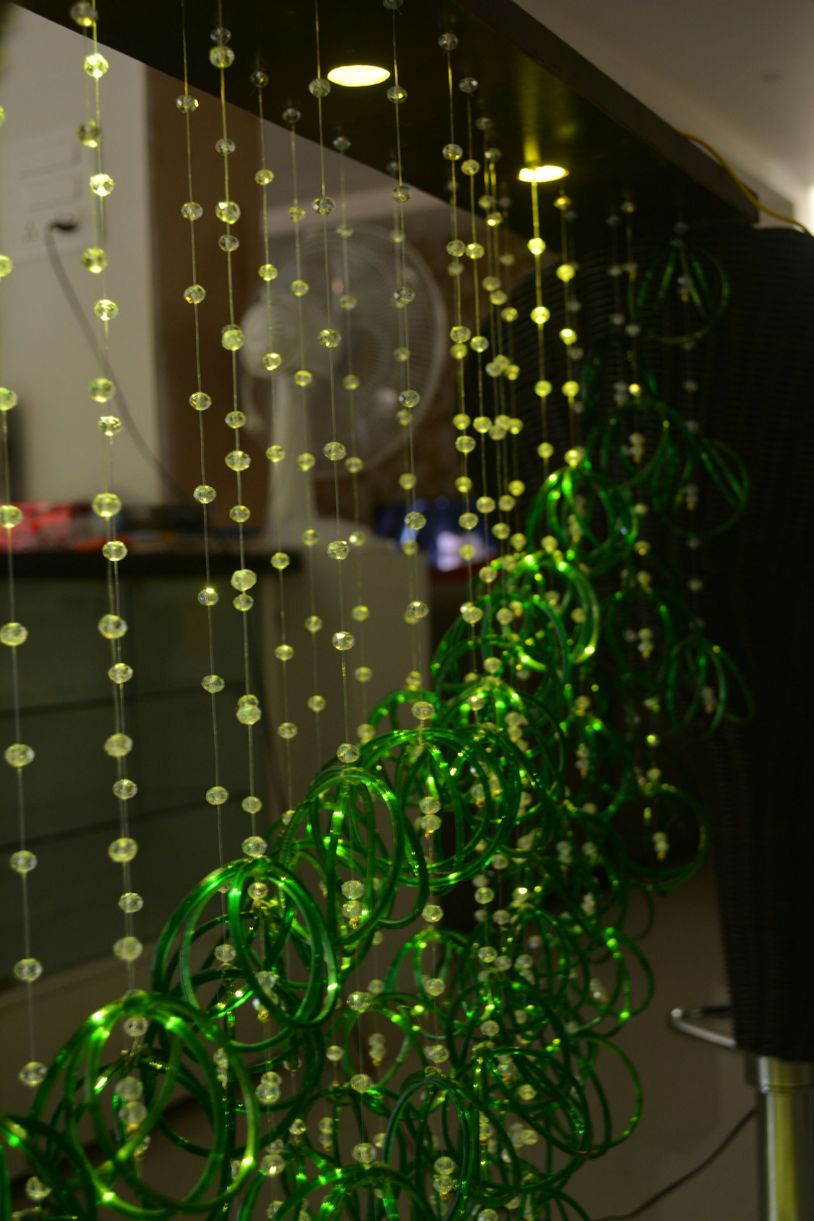 Glass Chandelier