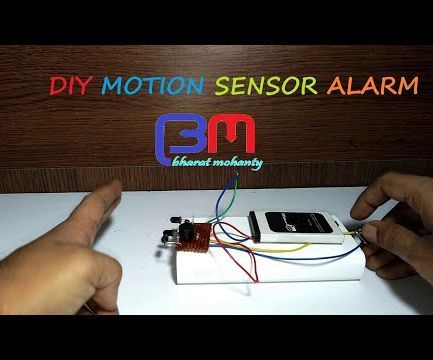 IR MOTION SENSOR ALARM