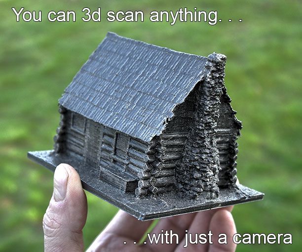 3d Scan Anything Using Just a Camera