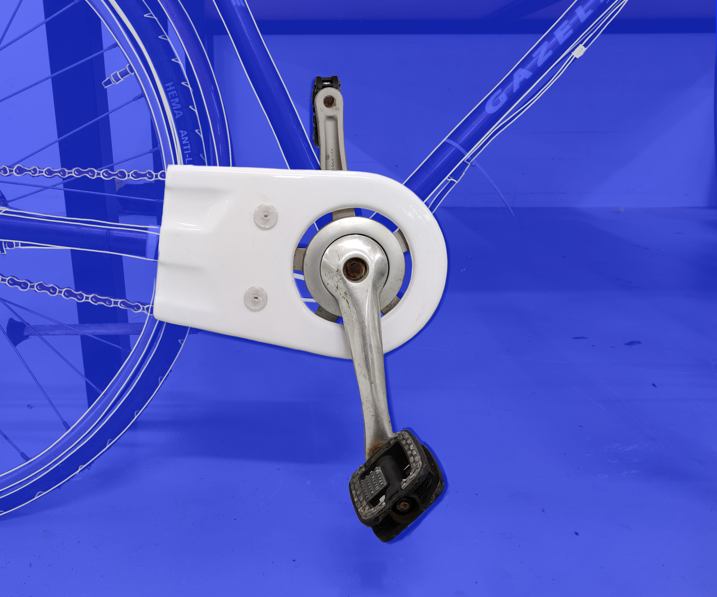 DIY Bicycle Chainguard