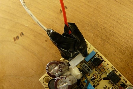 Soldering the Inverter's Power Input