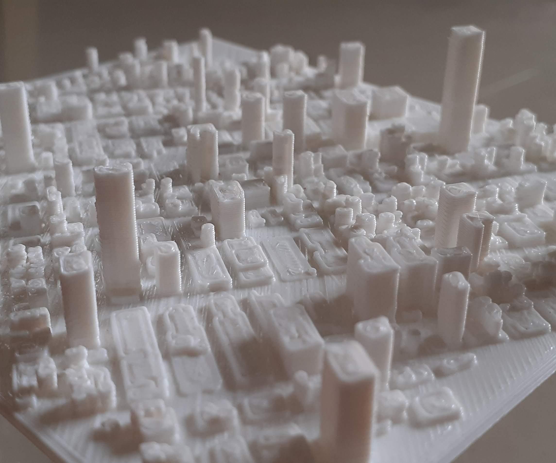 3D Printed Any Earth Terrain Map
